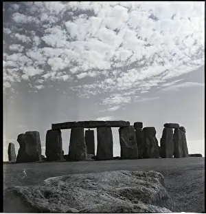 Ground-Level View Of Stonehenge