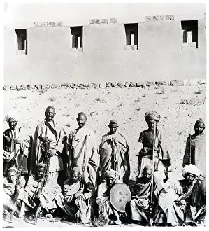 Frontiers Prints: Group of Afridi Tribesman