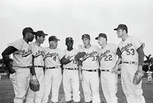 Teammate Prints: Group Of Dodgers Posing