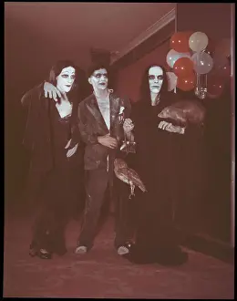 Gruesome Prints: Group Dressed as Halloween Characters