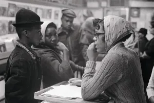 Newark Prints: Group Gathering for Meeting
