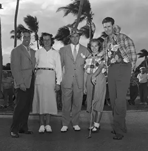 Marlene Bauer Prints: Group of Top Golfers of 1951
