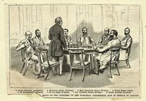Delegation Prints: Group Of Memebers Of European Conf