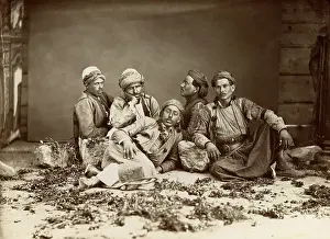 Muslim Prints: Group of Men From North Africa