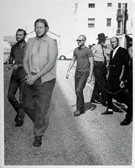 Trail Prints: Group of Outlaw Bikers After Arrest