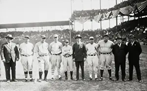 Group Portrait of Baseball Players