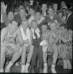 Group Portrait of Basketball Team
