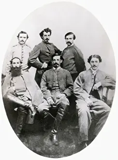 Richmond Prints: Group Portrait of Confederate Soldiers