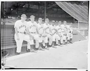 Group Portrait of New York Giants Baseball Team