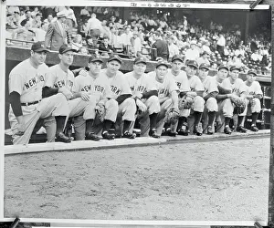 Group Portrait of New York Yankee Pitchers