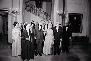 Group Portrait With President Johnson and Vice President Humphrey