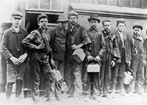 Group Portrait Of Young Mine Workers