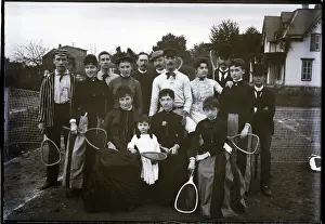 Member Prints: Group Of Tennis Players