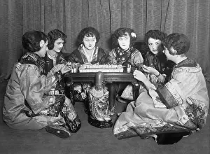 Group of Women Playing Mahjong