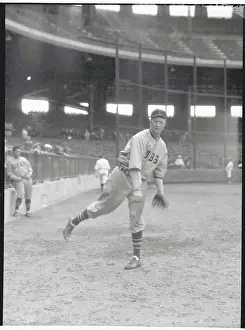 Grover Cleveland Alexander Throwing the Baseball