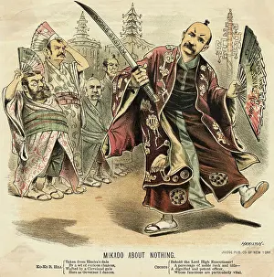 Grover Cleveland in Japanese Costume