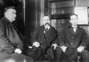 Anarchist Prints: Guard with Bartolomeo Vanzetti and Nicola Sacco
