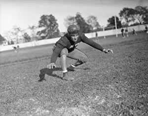 Guard on Fordham University Football Squad Vince Lombardi