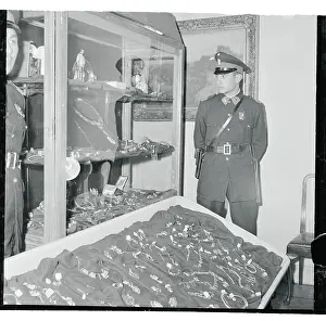 Guarding Prints: Guard Watching Over Royal Jewels