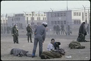 Guards and Inmates After Rioting