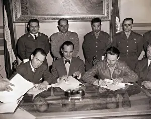 Guatemala's Junta Signs Peace Treaty