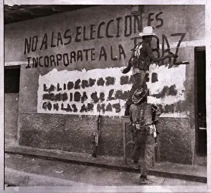 Graffiti Prints: Guerrillas Paint Election Protest Sign