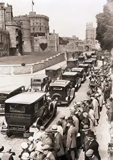 Guests Arriving for Party at Windsor