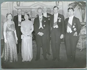 Chichibu Prints: Guests at Festival Banquet