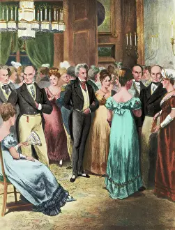 Guests at Louisa Adams Ball