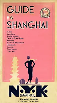 1932 Prints: Guide to Shanghai, N.Y.K. Line
