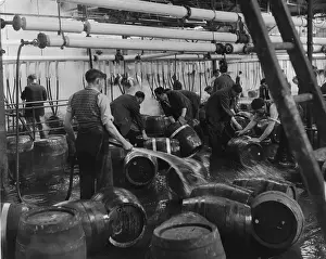 Hose Pipe Prints: Guinness Barrels