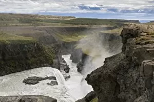 Froth Gallery: Gullfoss, Golden Falls, near Reykjavik, Iceland, Scandinavia, Europe