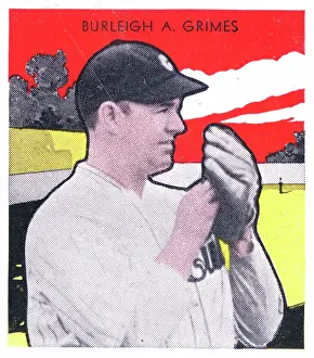 Arc0012794 Prints: Gum Card Of Burleigh Grimes