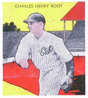 Arc0012794 Prints: Gum Card Of Charlie Root