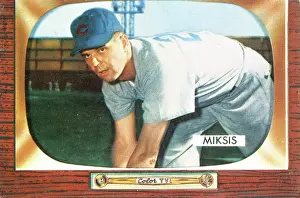 Arc0017252 Prints: Gum Card Of Eddie Miksis