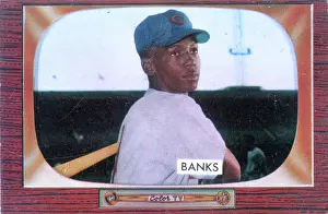 Arc0017252 Prints: Gum Card Of Ernie Banks
