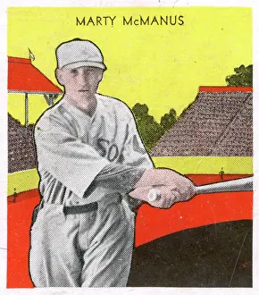 Arc0013260 Prints: Gum Card Of Marty McManus