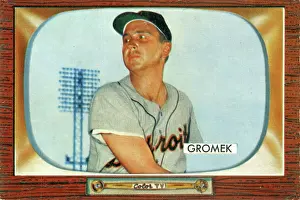 Gum Card Of Steve Gromek