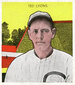 Gum Card Of Ted Lyons