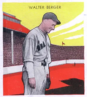 Gum Card Of Wally Berger