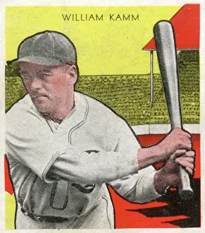 Gum Card Of Willie Kamm