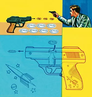 Crime Gallery: Gun pattern