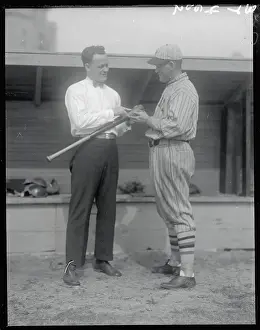 Sarasota Prints: Gunboat Hudson Interviewing Rogers Hornsby