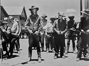 Huty33498 Prints: A Gunfight On Set