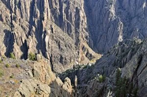 Images Dated 29th October 2011: Gunnison Point, South Rim, Black Canyon of Gunnison National Park, Gunnison, Colorado, USA