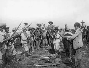 Revolution Prints: Guns Of Pancho Villa'S Men Captured