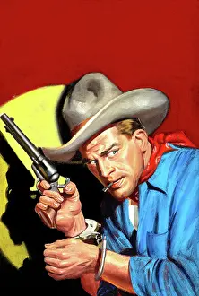 Pulp Prints: Gunsling in Cuffs
