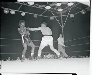 Gus Lesnevich Throwing a Left Punch