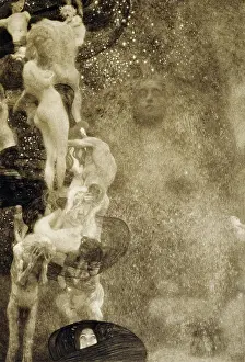 Philosophy Prints: Gustav Klimt. The Philosophy. The faculty painting was first presented in 1900
