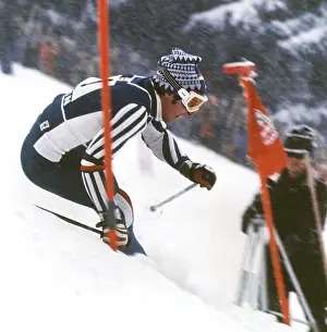 Athletes Prints: Gustav Thöni 1976